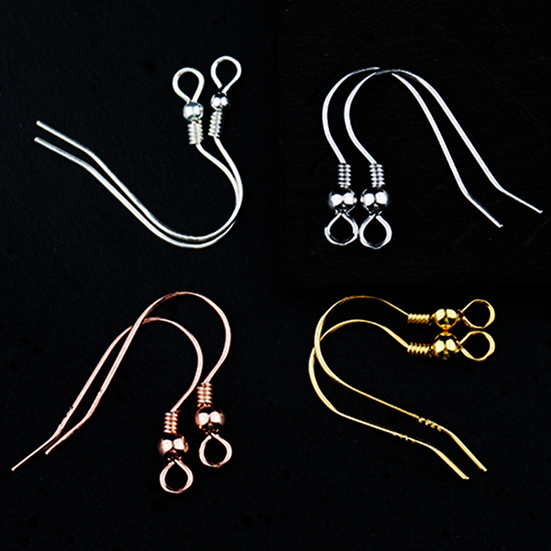 Jewelry Making Using Beads - 100PCS 20x17mm Earrings Clasps Hooks with
