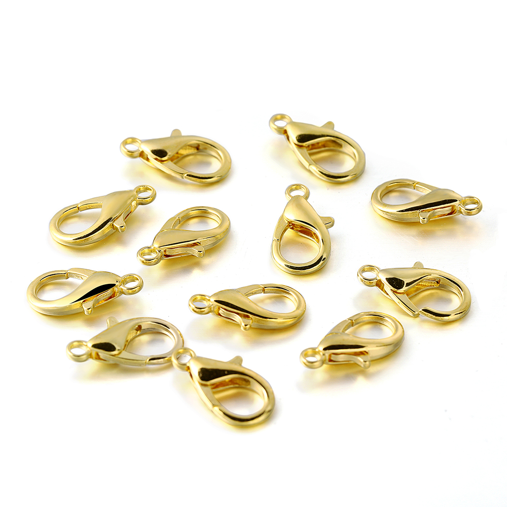 Jewelry Making Class - 10pcs Multiple Size Lobster Clasps Bracelets