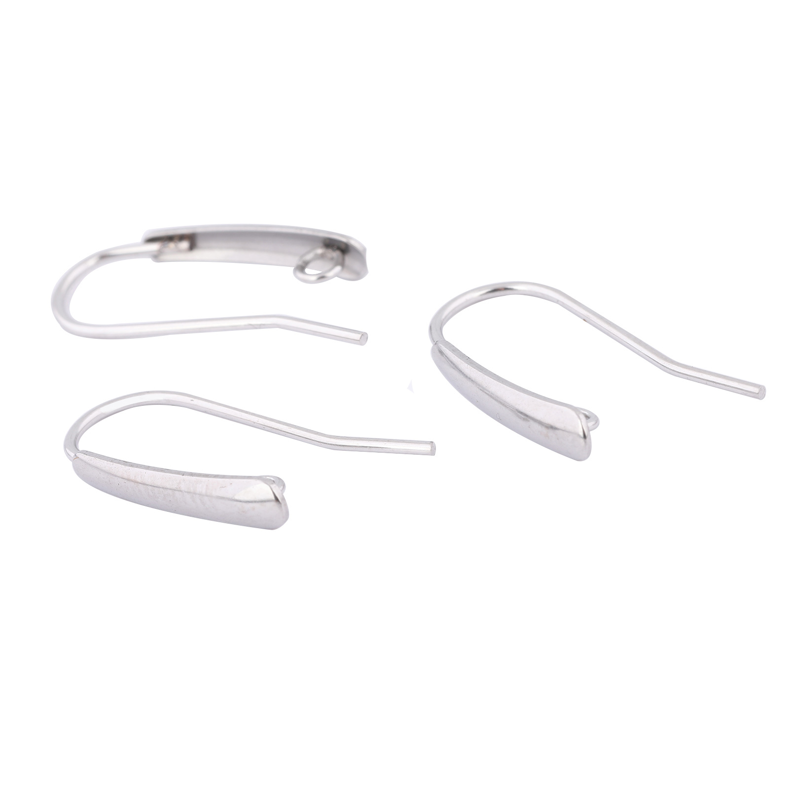 Jewelry Making Earring Supplies - 40pcs Stainless Steel Earring Hooks Findings