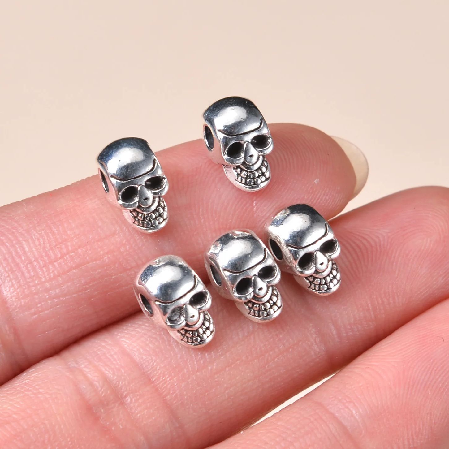 Jewelry Making Jig - Punk Style Skull Head Beads Charms