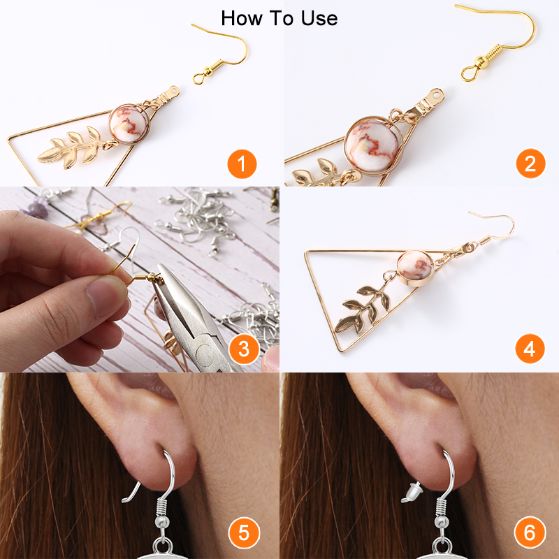 100PCS 20x17mm Earrings Clasps - Jewelry Making Using Beads review and price