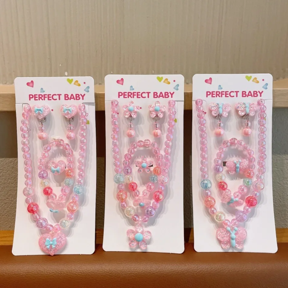 Glitter Pink Heart Beaded Jewe - Jewelry Making Kits For Girls review and price
