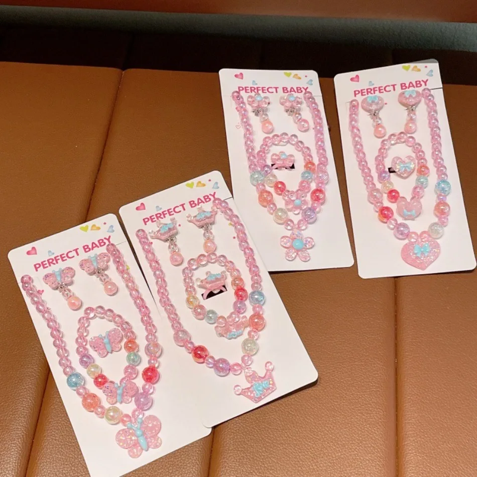 Glitter Pink Heart Beaded Jewe - Jewelry Making Kits For Girls review and price