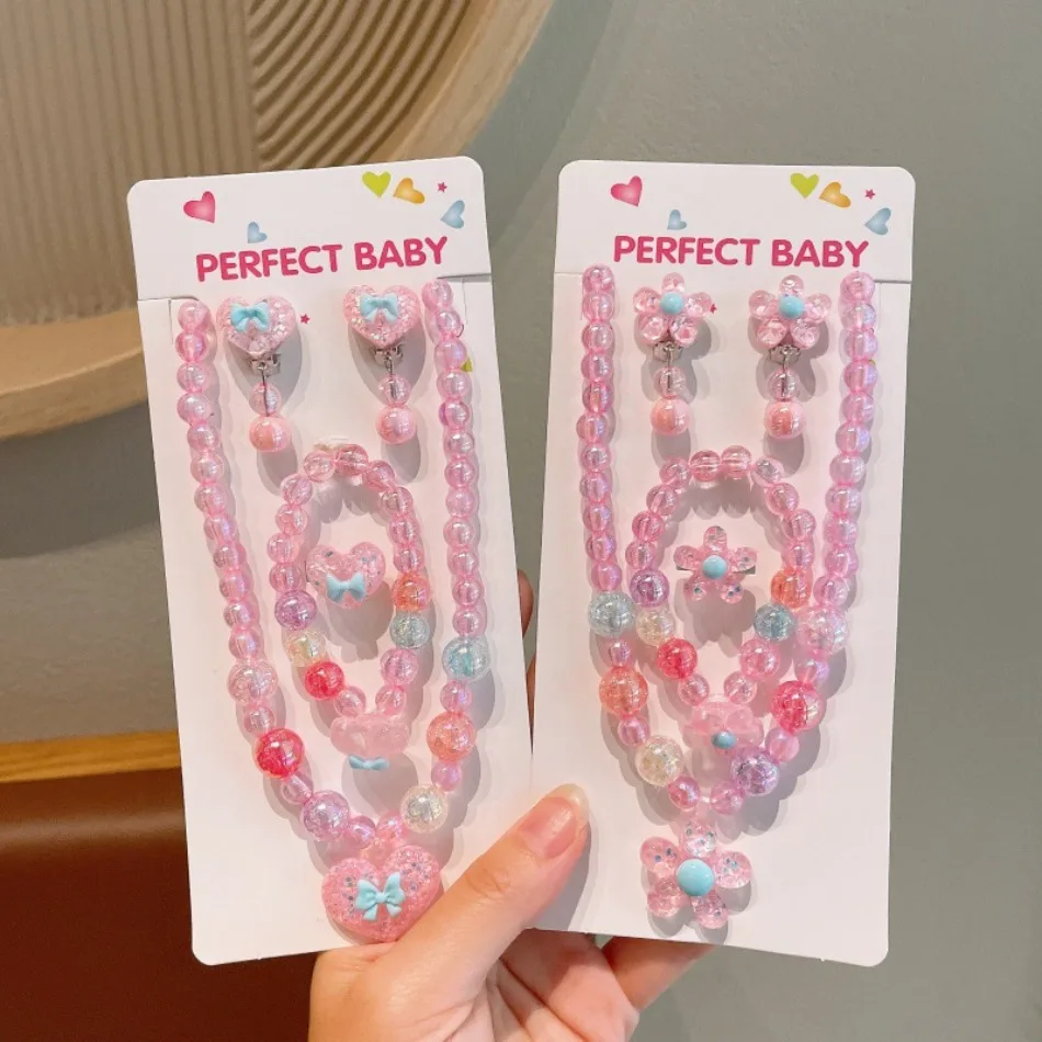 Glitter Pink Heart Beaded Jewe - Jewelry Making Kits For Girls review and price