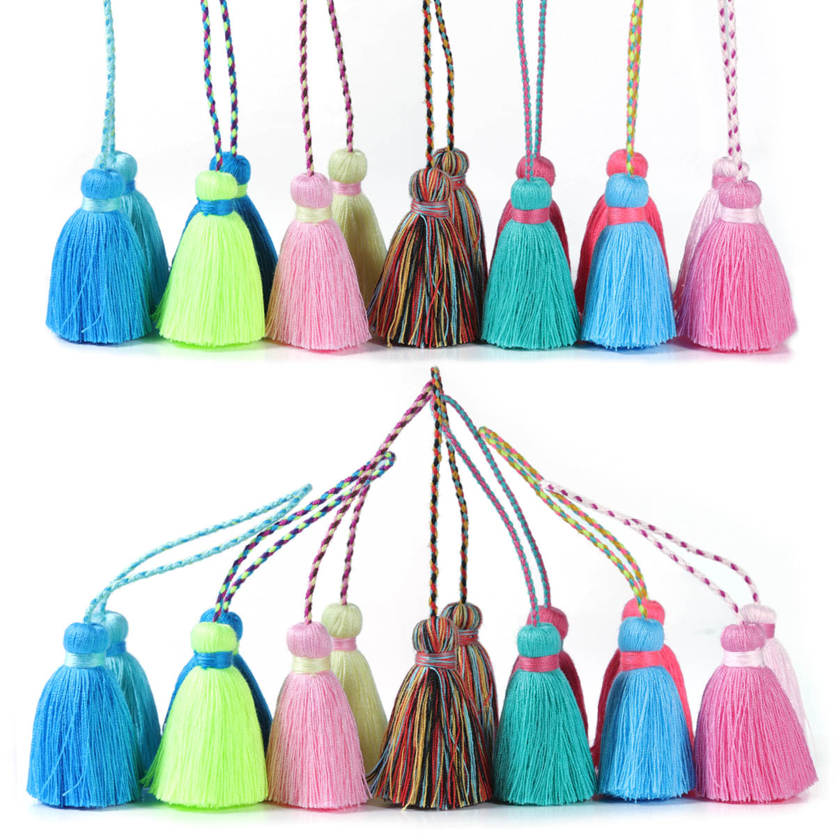 1pcs 5cm Double Color Tassel S - Jewelry Making Jig review and price