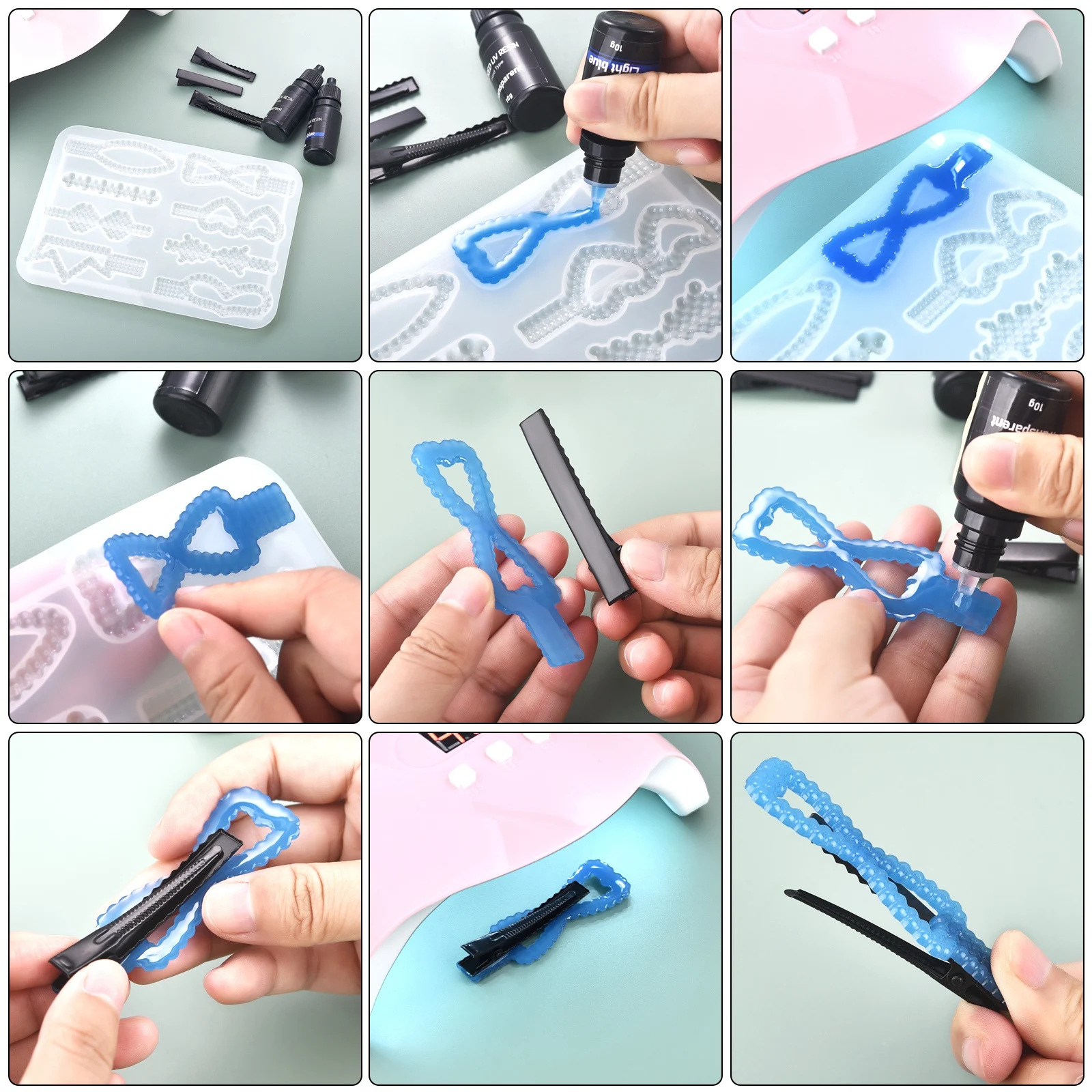 17 Colors UV Resin Glue 10ml E - Jewelry Making Glue review and price