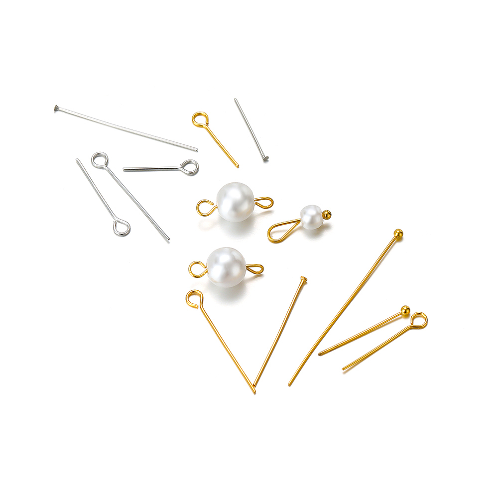 100/50pcs Stainless Steel Eye  - Jewelry Making Head Pins review and price