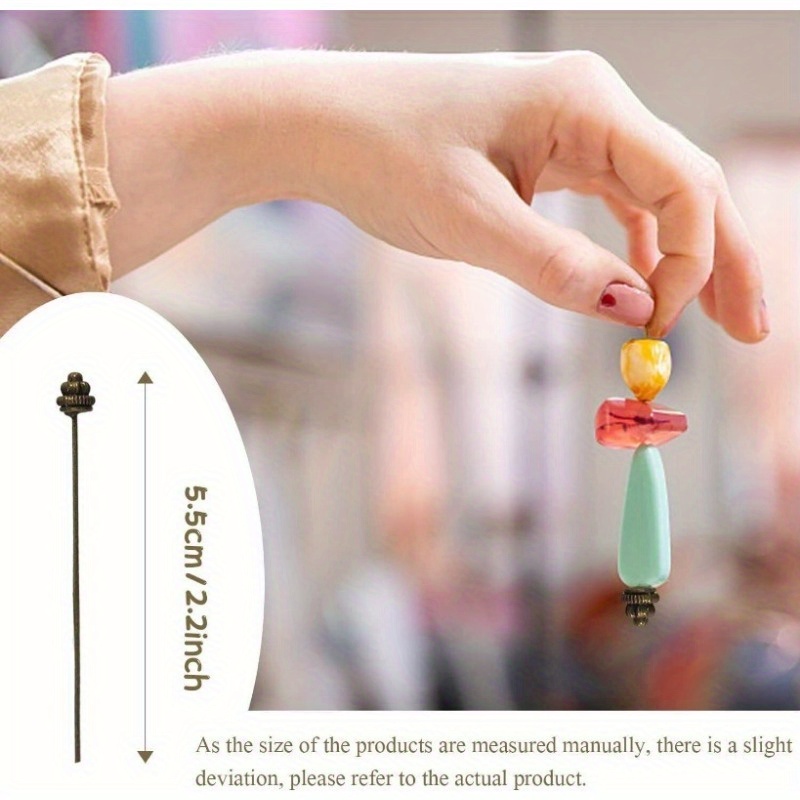 10PCS 55mm/2.17 Inch Head Pins - Jewelry Making Head Pins review and price