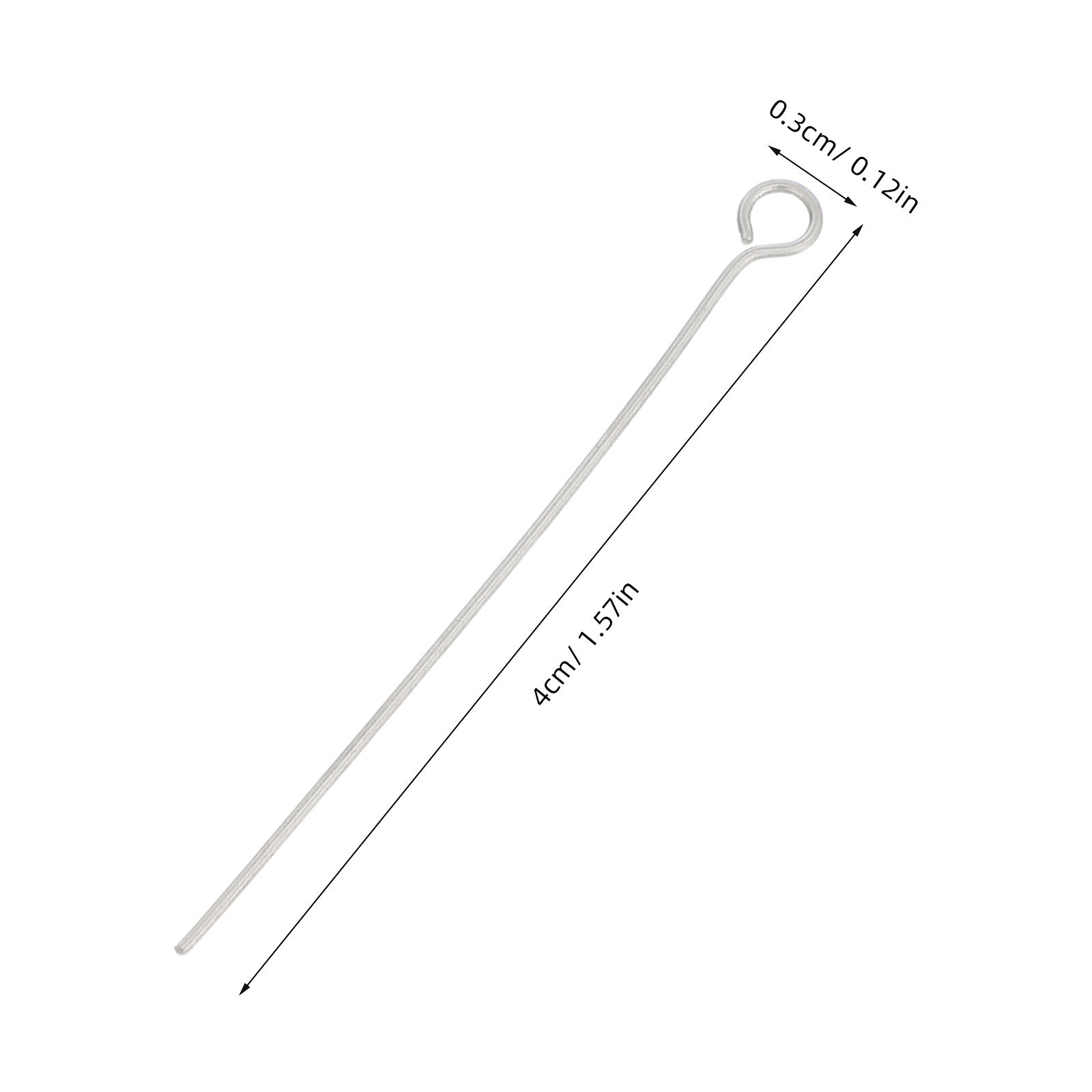 300Pcs Jewelry Making Eye Pins - Jewelry Making Head Pins review and price