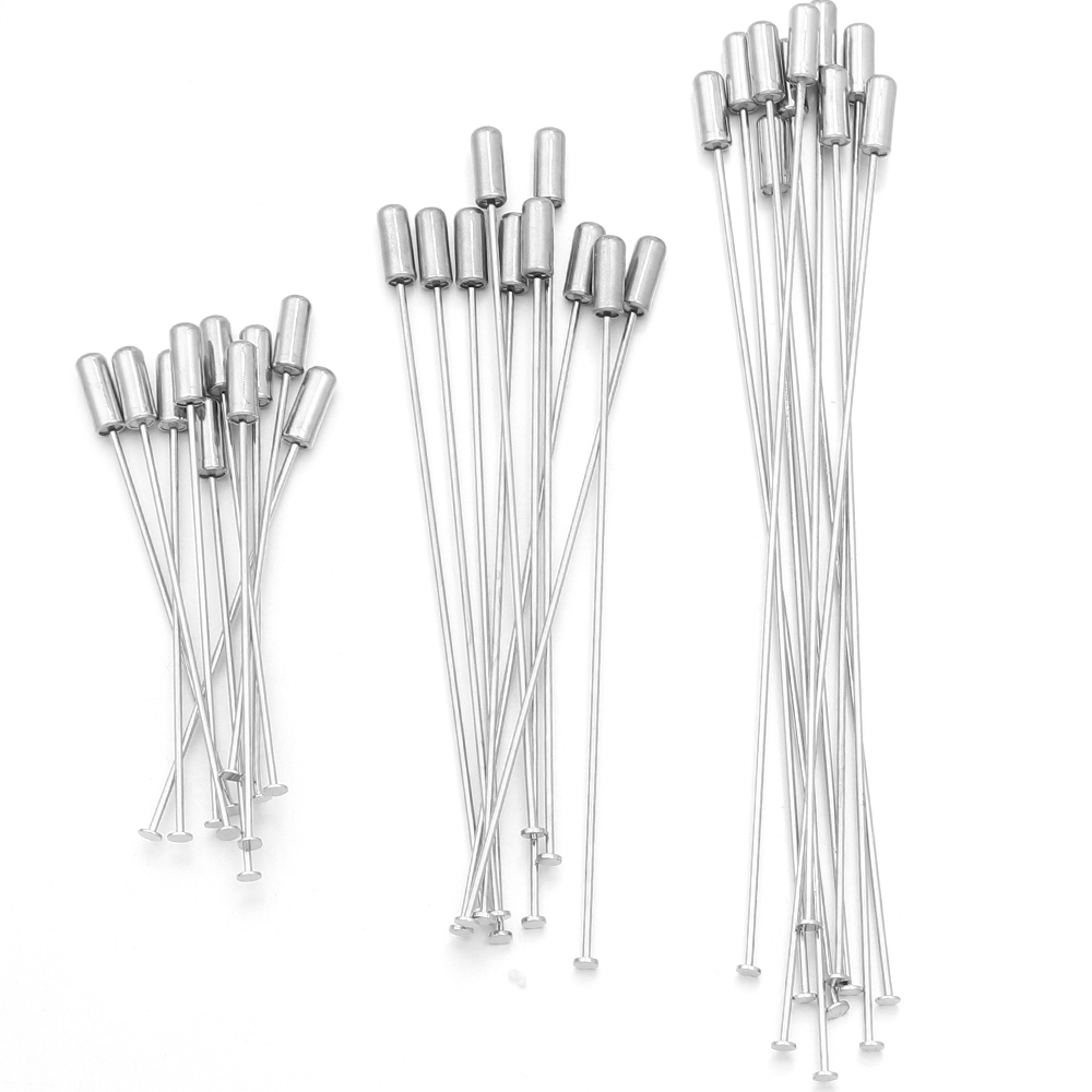 10pcs 60/90/120mm Copper Brooc - Jewelry Making Head Pins review and price