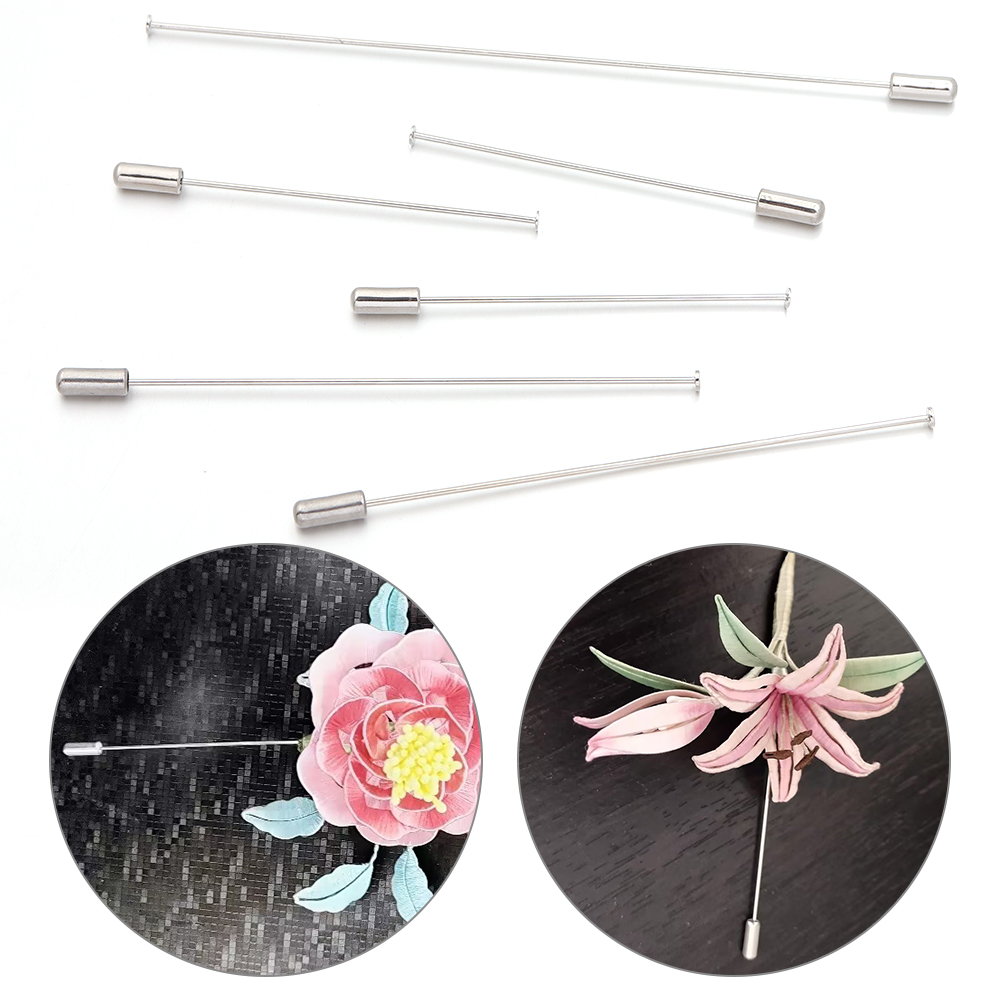 10pcs 60/90/120mm Copper Brooc - Jewelry Making Head Pins review and price