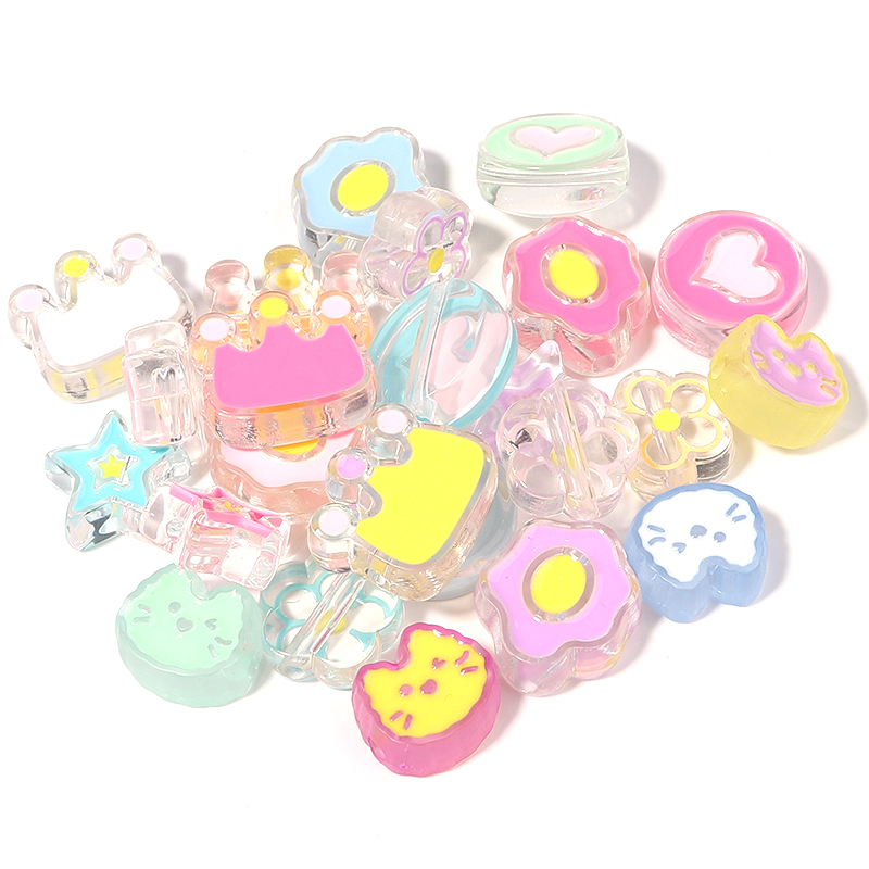 10Pcs 20mm Resin Beads Colorfu - Jewelry Making Jig review and price