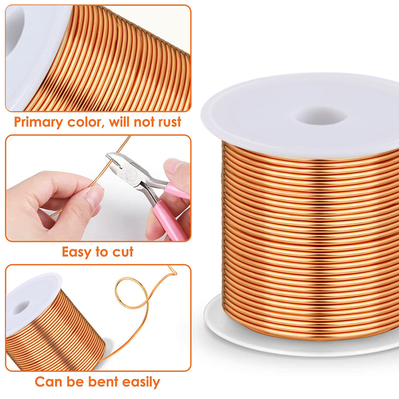 1-3Roll  Soft Copper Wire for  - Jewelry Making Yarn review and price