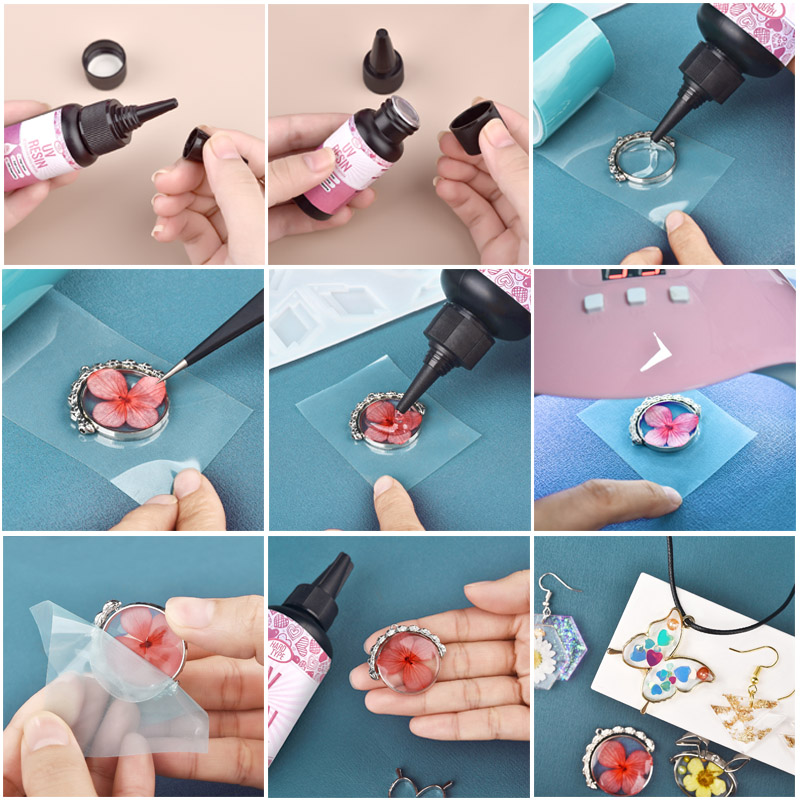 UV Resin Glue Transparent Epox - Jewelry Making Glue review and price