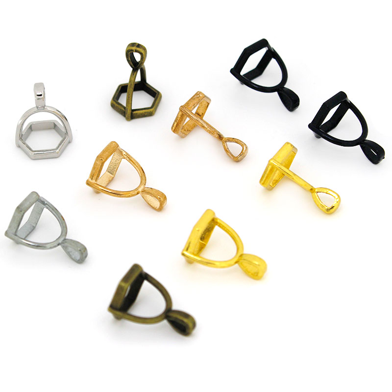 20Pcs Hexagonal Gemstone Cap N - Jewelry Making Kit For Adults review and price