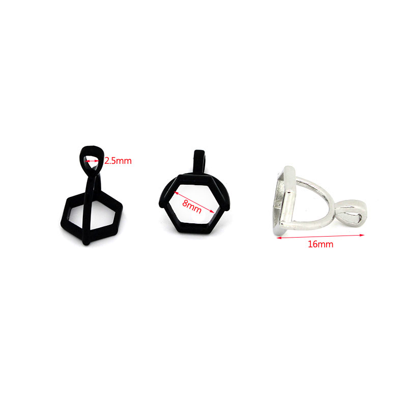 20Pcs Hexagonal Gemstone Cap N - Jewelry Making Kit For Adults review and price