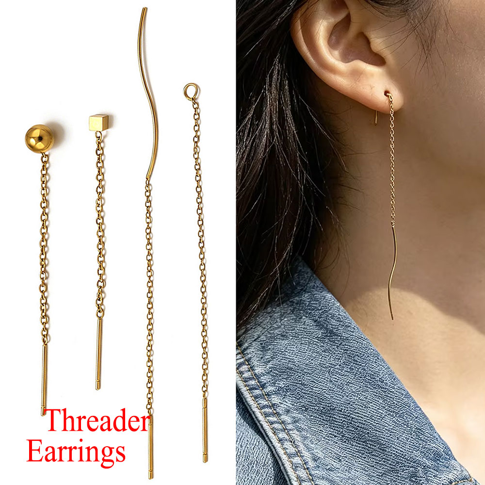 10pcs Stainless Steel Long Ear - Jewelry Making Yarn review and price