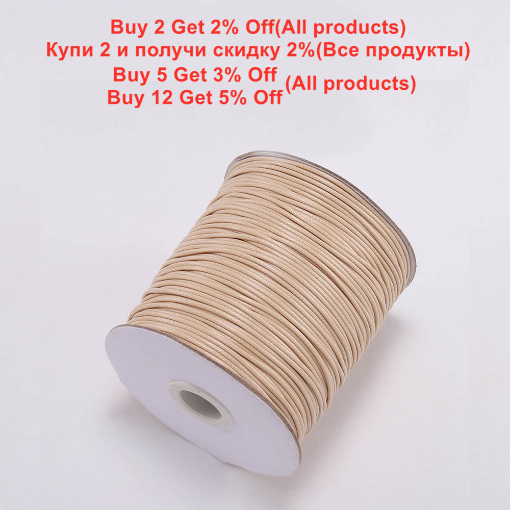 10M/Lot 0.5-2.5mm Leather Line - Jewelry Making Wax review and price