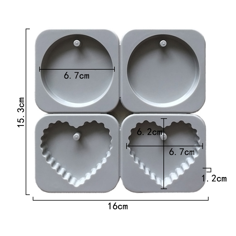 Round Heart Scented Wax Melt S - Jewelry Making Wax review and price