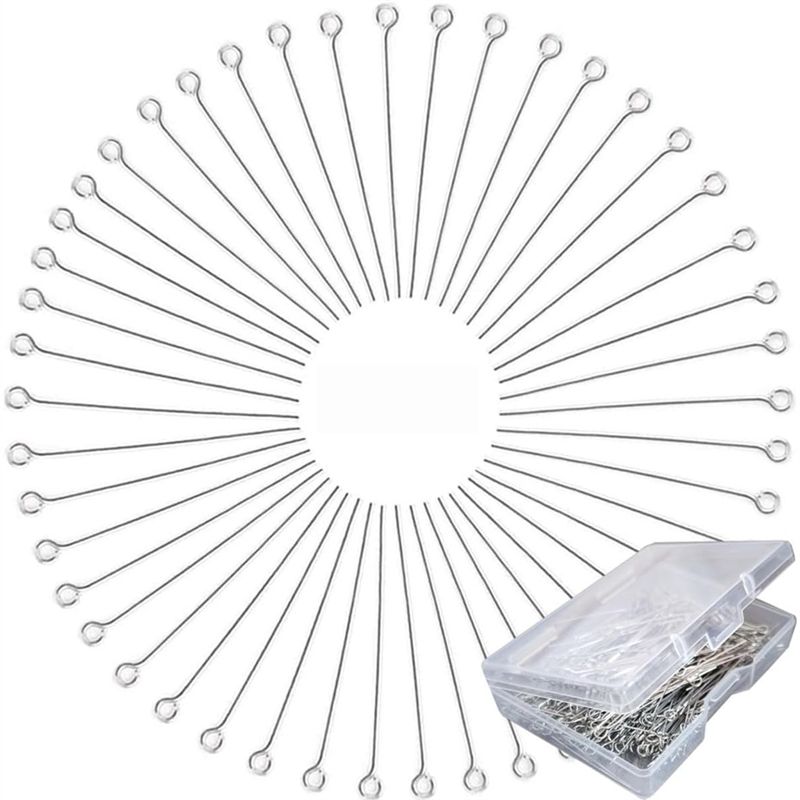 A01F-Hot 300 Pcs 1.6 Inch 304  - Jewelry Making Head Pins review and price