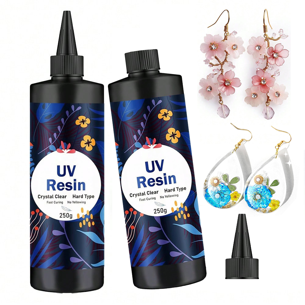 250g/500g UV Resin Clear Hard  - Jewelry Making Glue review and price
