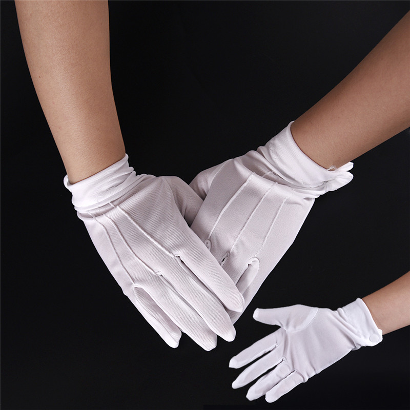 1Pair White Formal Gloves Men  - Jewelry Making Gloves review and price
