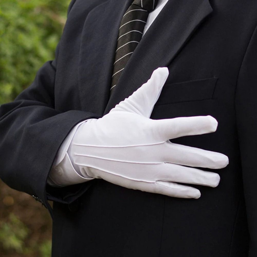 Soft White Cotton Gloves Thin  - Jewelry Making Gloves review and price
