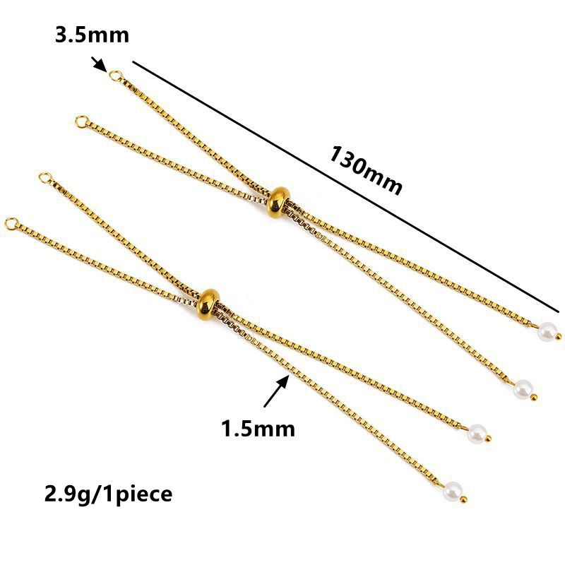 3pcs Stainless Steel Glue Bead - Jewelry Making Glue review and price