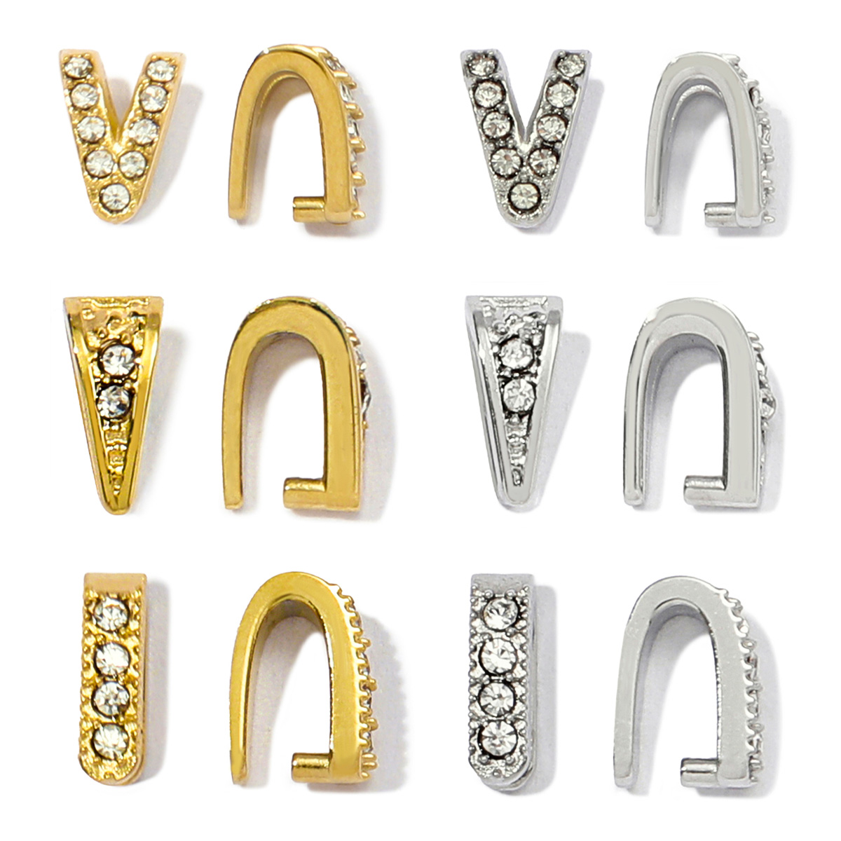 5Pcs/Lot Stainless Steel Clips - Jewelry Making Materials review and price
