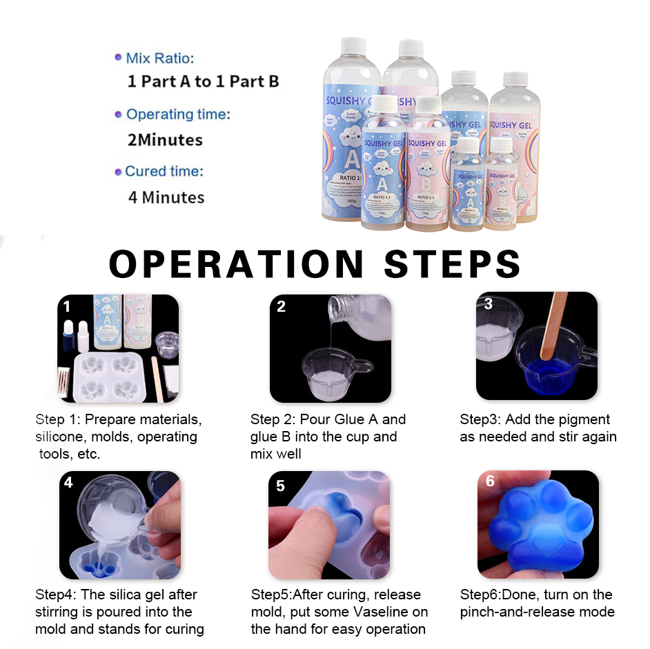 Squishy Gel Soft Liquid Resin  - Jewelry Making Glue review and price
