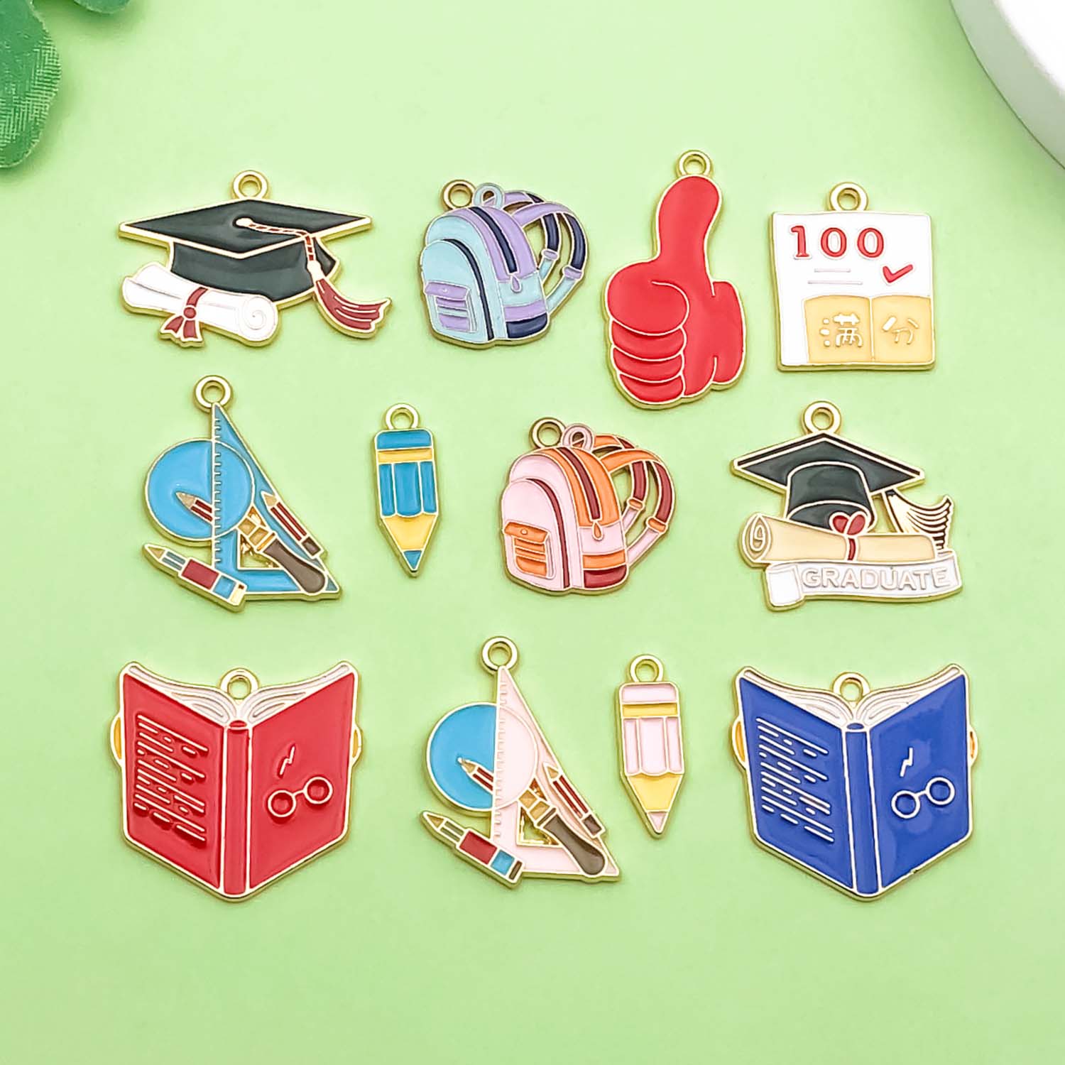 10/12pcs Graduation Season Cha - Jewelry Making Guide Book review and price