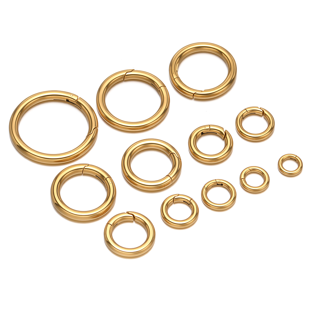 2Pcs/Lot Round Spring Clasps S - Jewelry Making Kit For Adults review and price