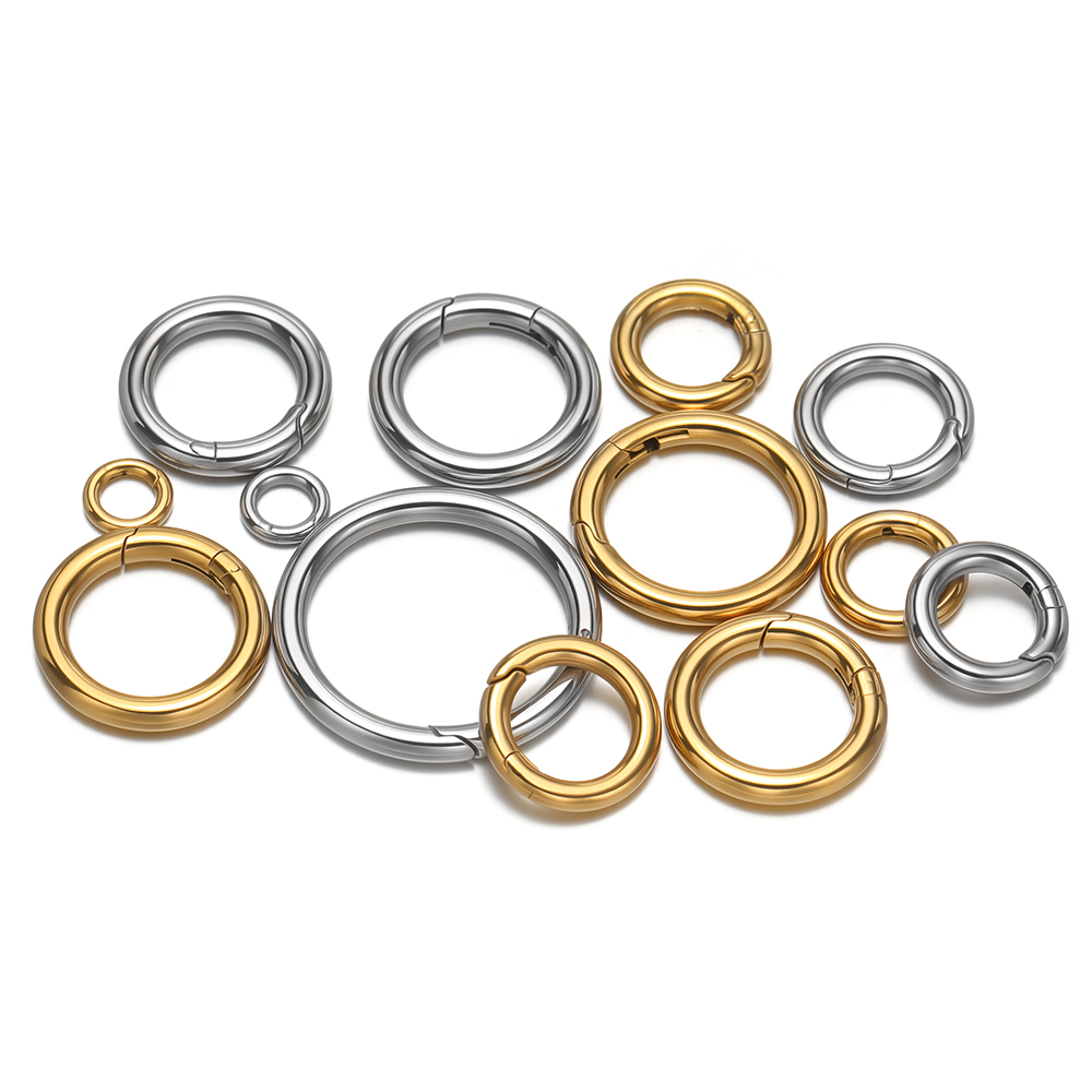 2Pcs/Lot Round Spring Clasps S - Jewelry Making Kit For Adults review and price