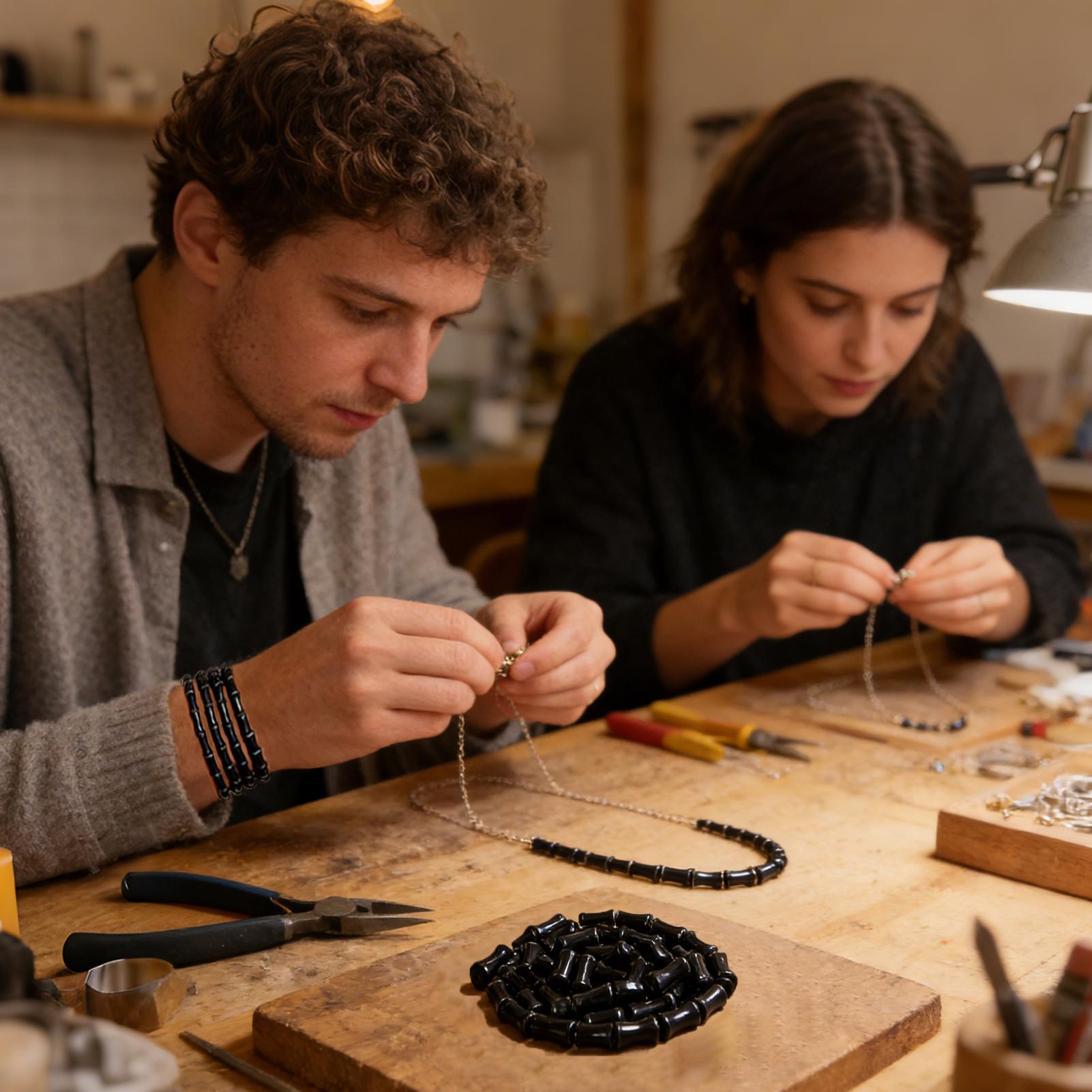 Phone Chain Making Beads 50pcs - Jewelry Making Workshop For Kids review and price