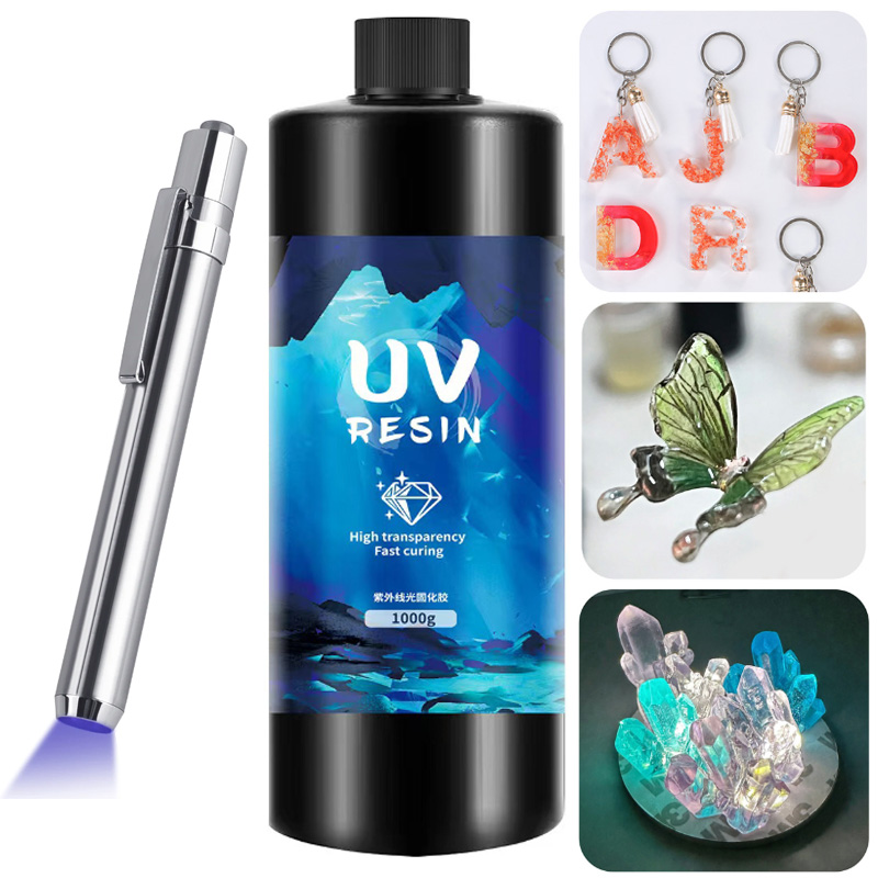 Transparent Epoxy Resin UV Glu - Jewelry Making Glue review and price