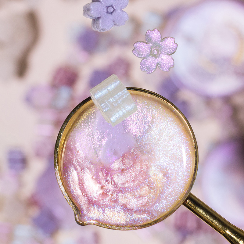 Mixed Color Glitter Sakura Wax - Jewelry Making Wax review and price