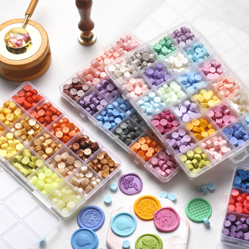 Retro Sealing Wax Beads Plant  - Jewelry Making Wax review and price