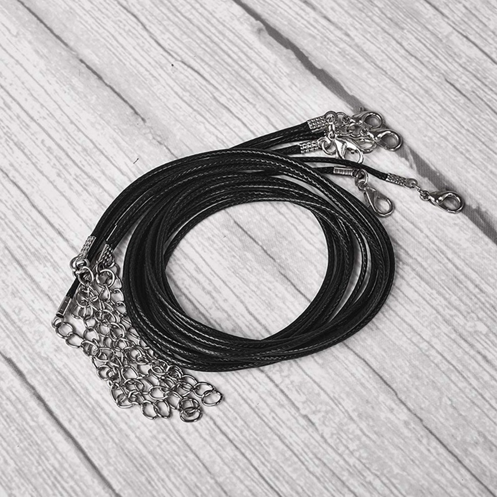 40 Pieces 20 Inches Black Waxe - Jewelry Making Wax review and price