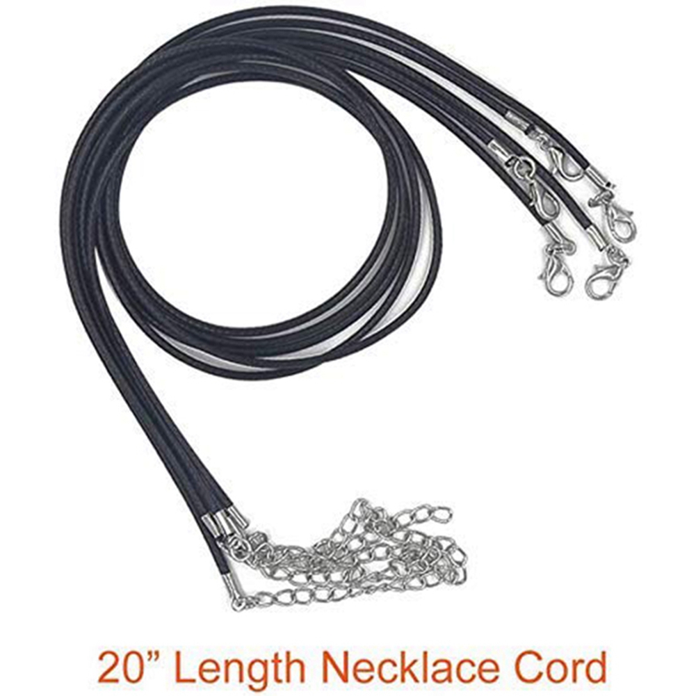 40 Pieces 20 Inches Black Waxe - Jewelry Making Wax review and price