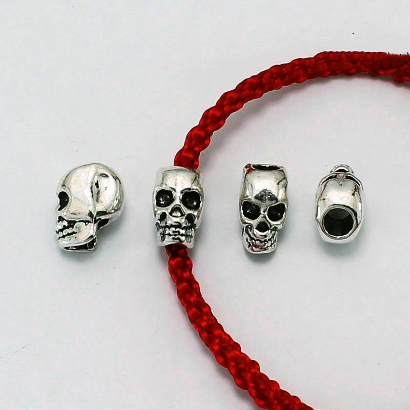 10pcs Skull Head Metal Beads w - Jewelry Making Jig review and price