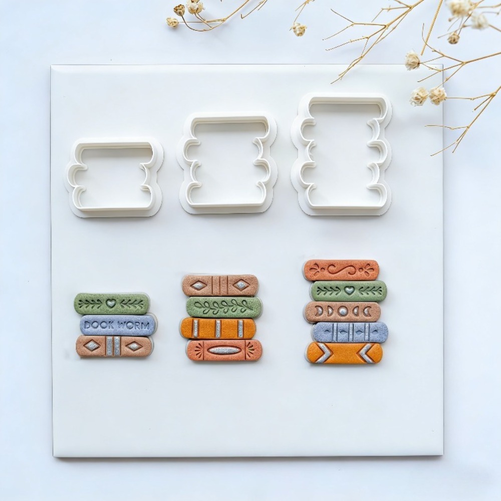 7pcs/set Book Stack Themed Pol - Jewelry Making Guide Book review and price