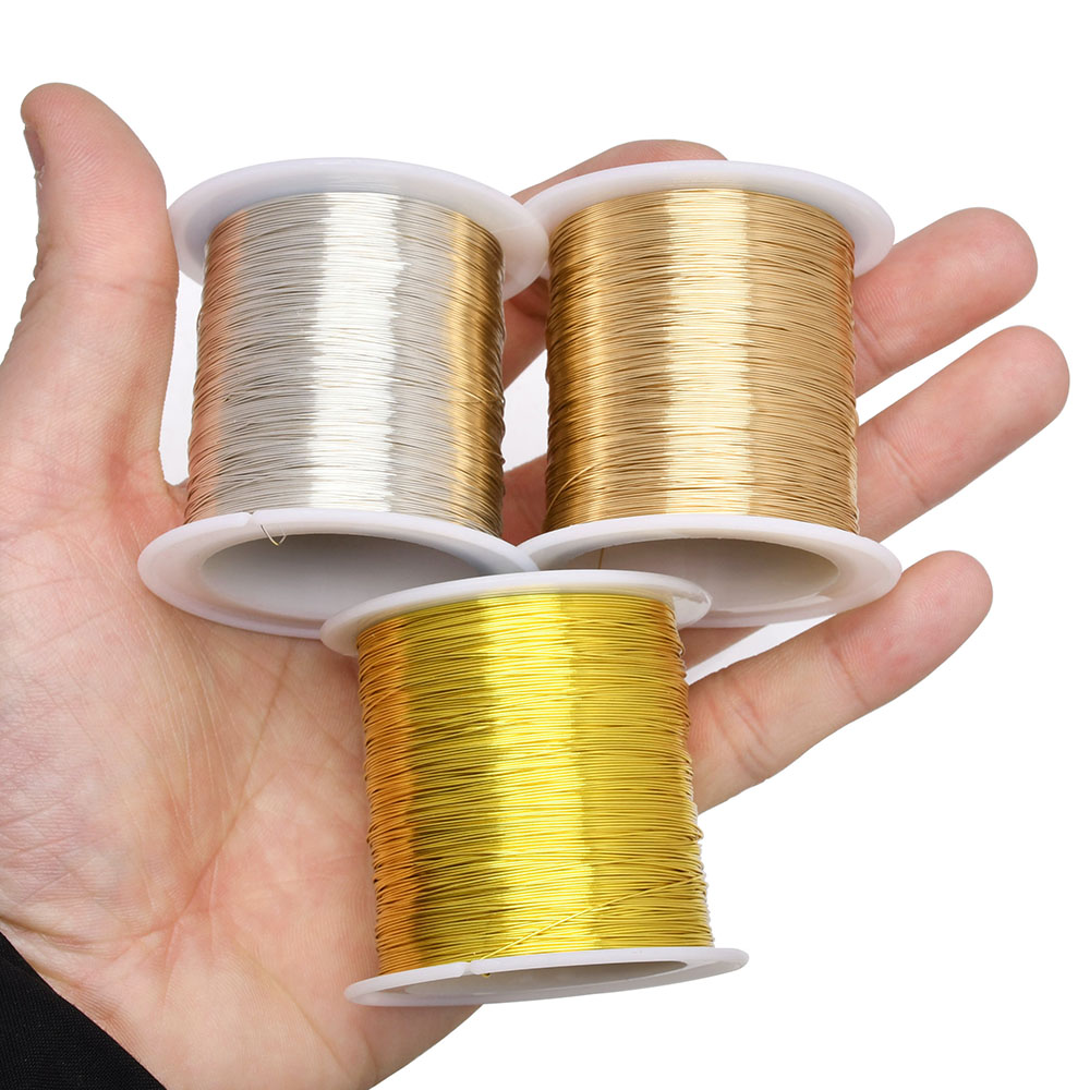 100m/328ft Fadeless Copper Cla - Jewelry Making Yarn review and price