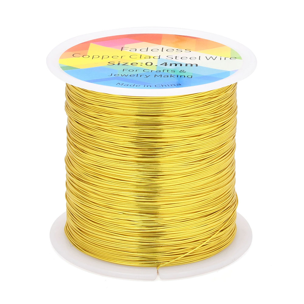 100m/328ft Fadeless Copper Cla - Jewelry Making Yarn review and price