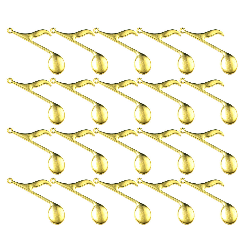 20Pcs Musical Note Alloy Penda - Jewelry Making Notes review and price