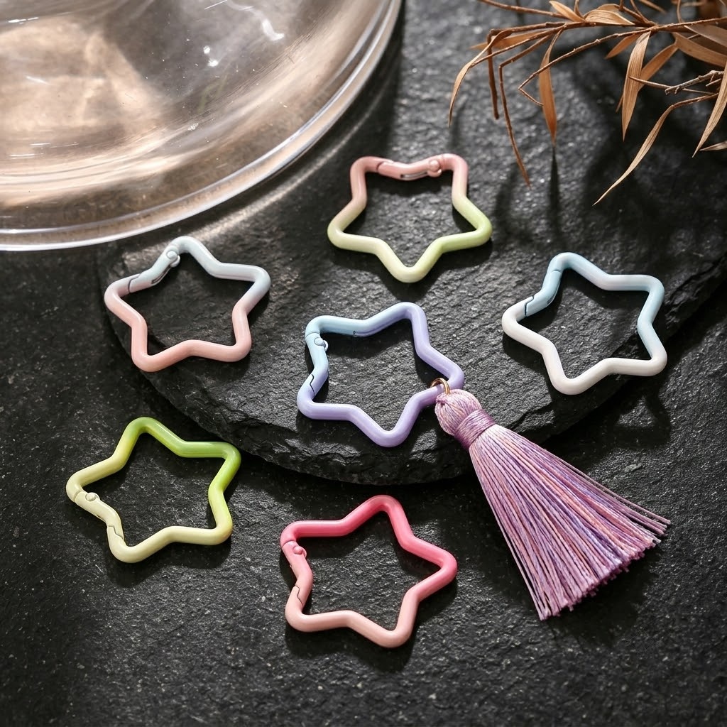 5PCS Gradient Star Shape Sprin - Jewelry Making Kit For Adults review and price